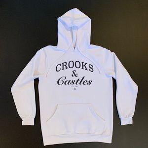 White Crooks & Castles hoodie
